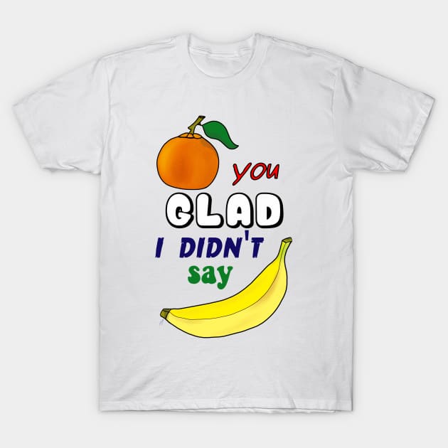 I Got Jokes - Knock Knock: Orange You Glad? T-Shirt by pbDazzler23